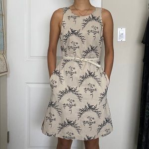 MOVING SALE Gap Floral Linen Dress
